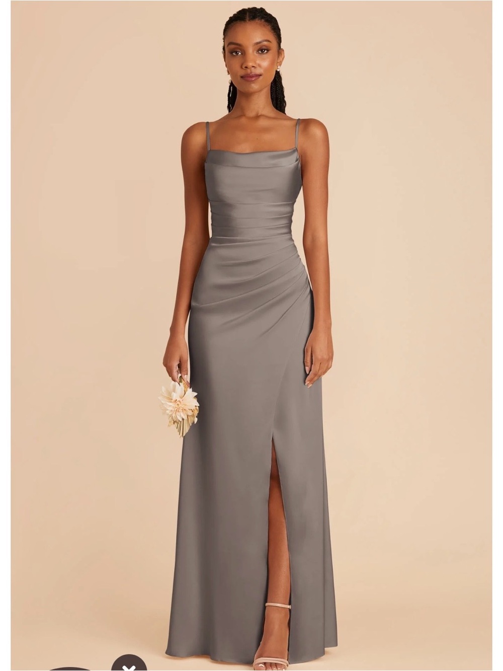 Birdy Grey Lydia Matte Satin Dress